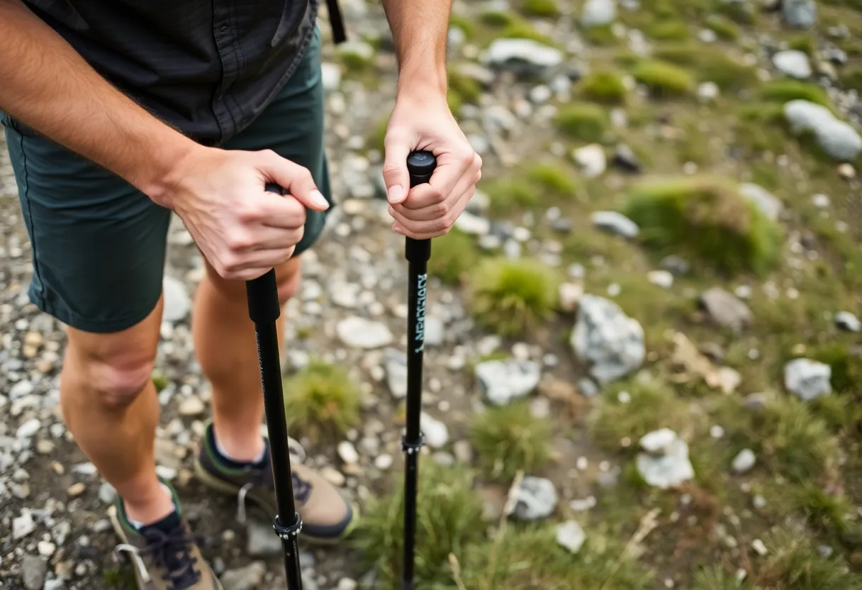 bastones de senderismo bastones de senderismo