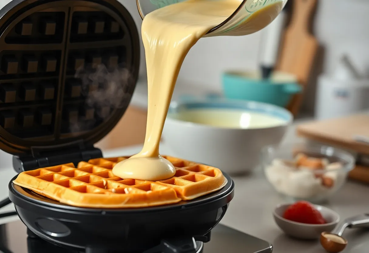 receta de waffles receta de waffles