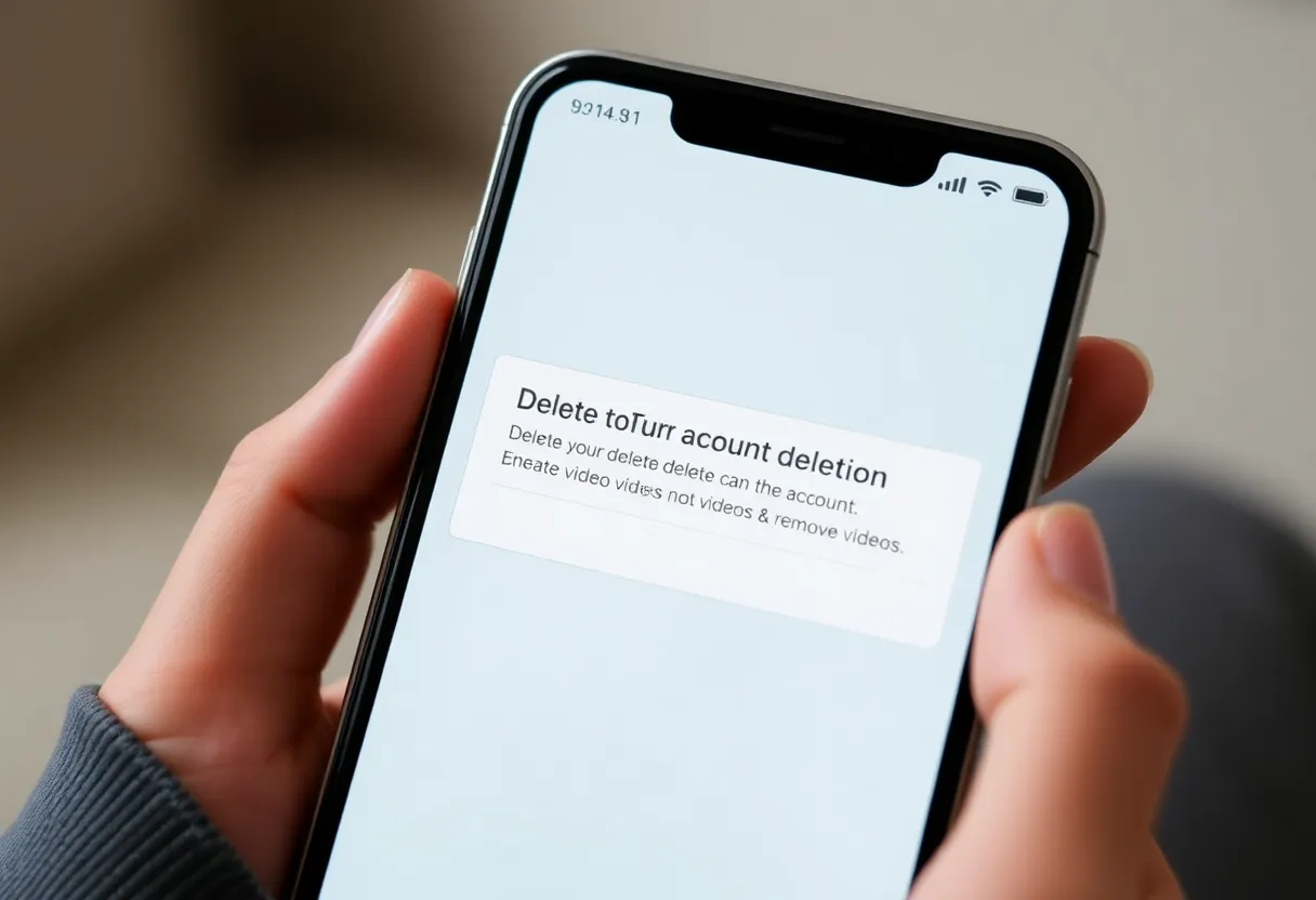 Cerrar cuenta TikTok