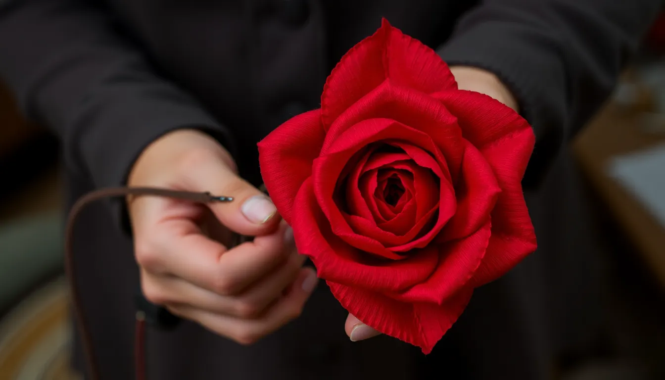 Cómo hacer rosas eternas