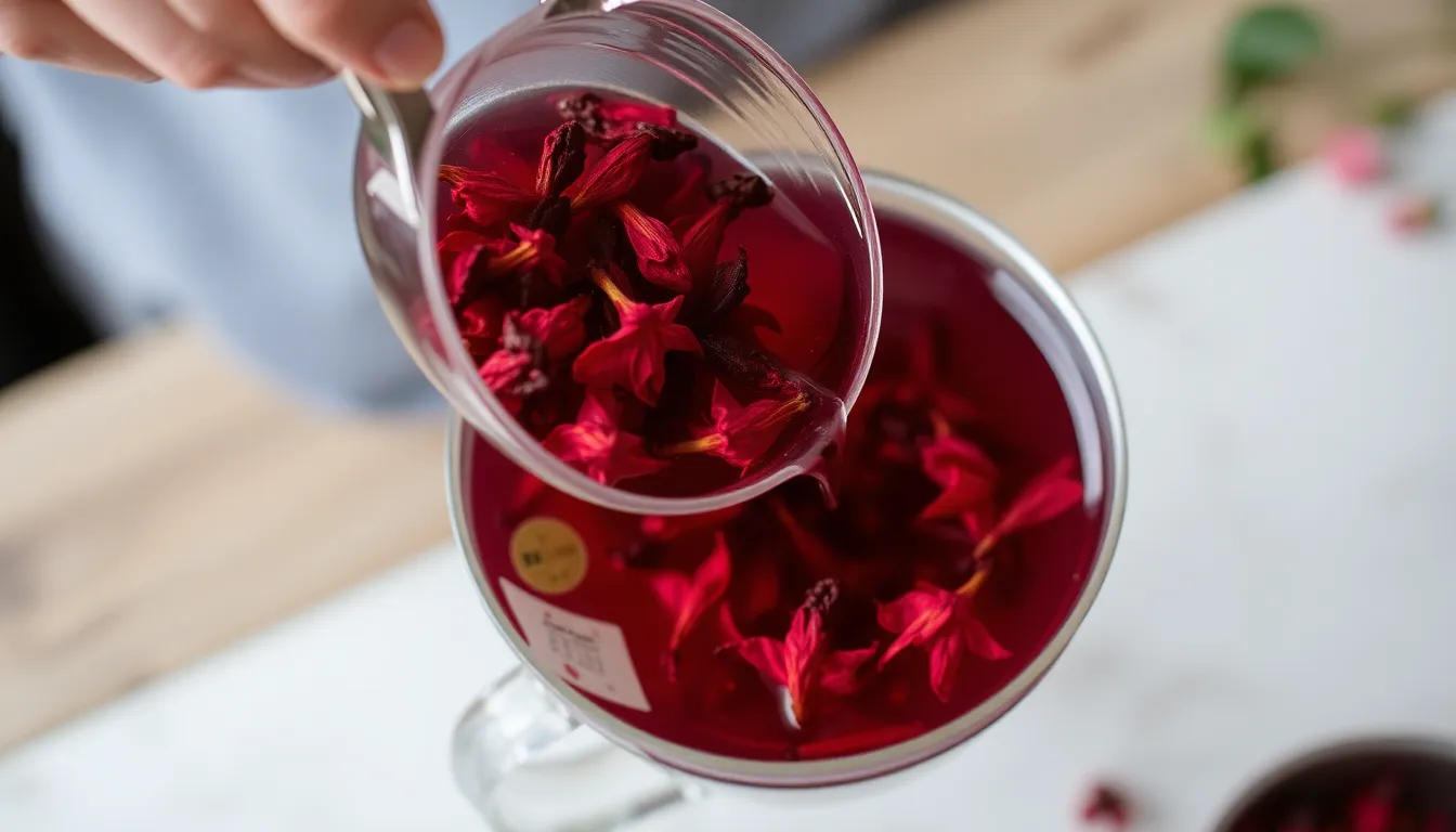 Infusión de flor de jamaica