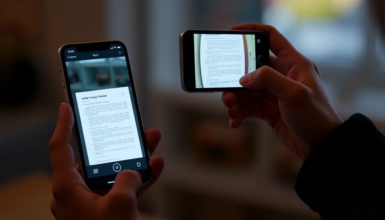 Las mejores apps escanear documentos