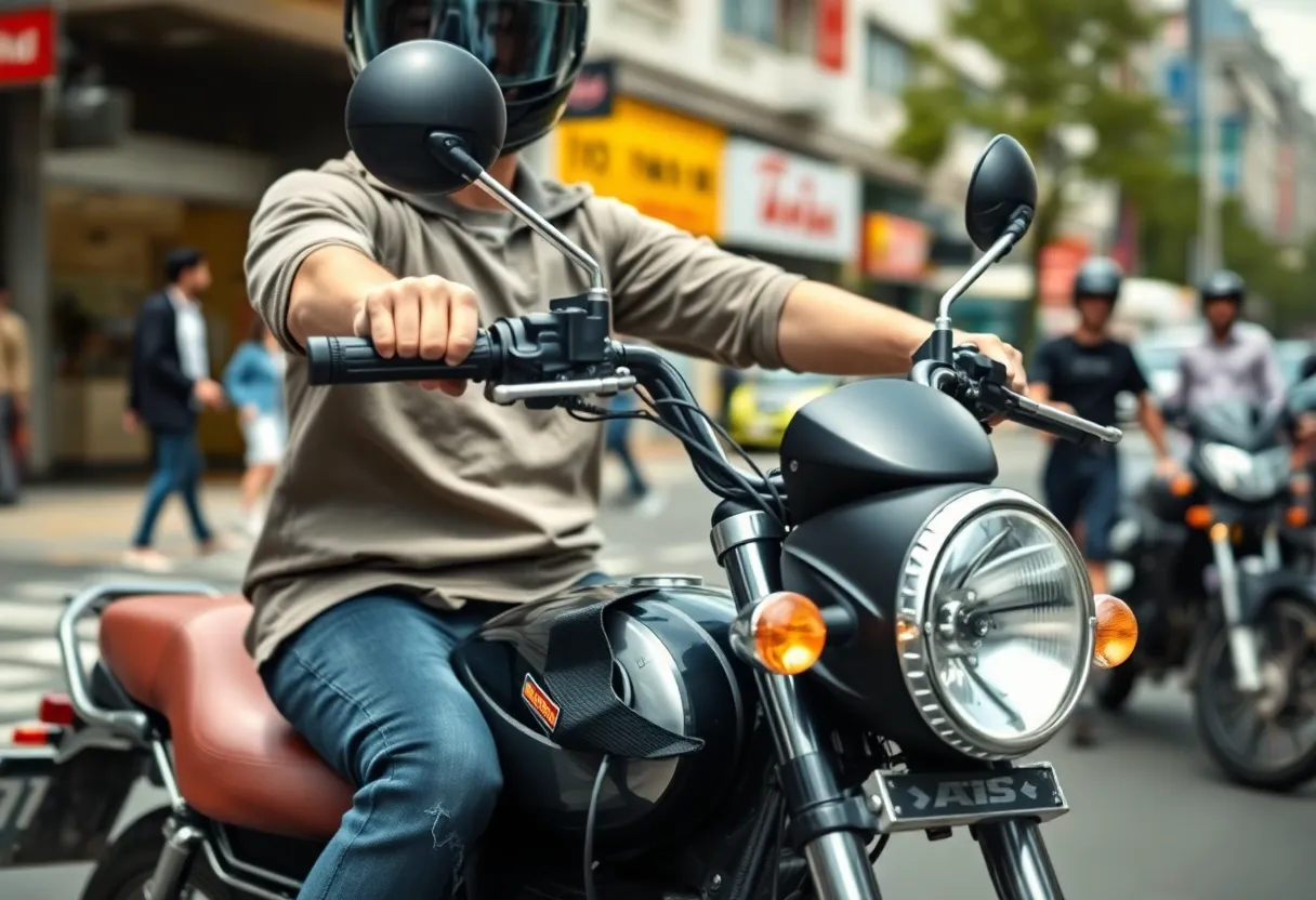 Motocicletas asequibles en la ciudad