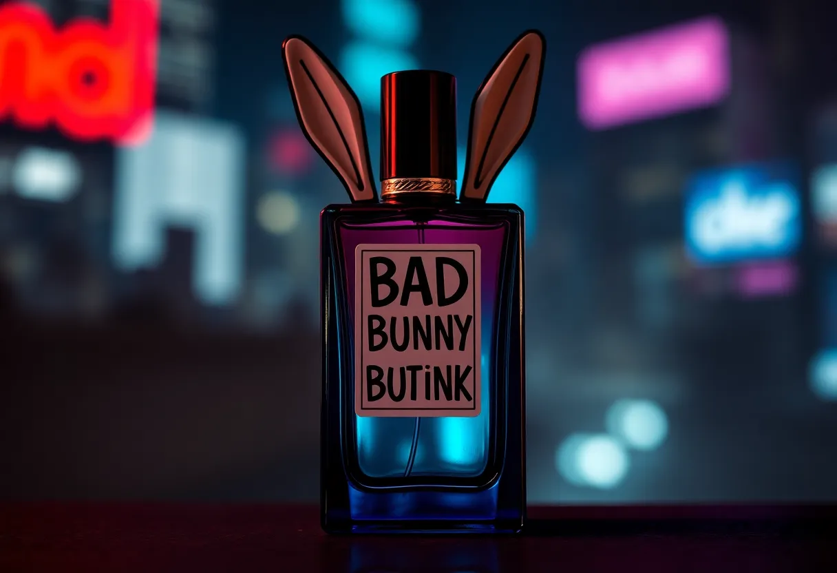 Perfume que usa Bad Bunny