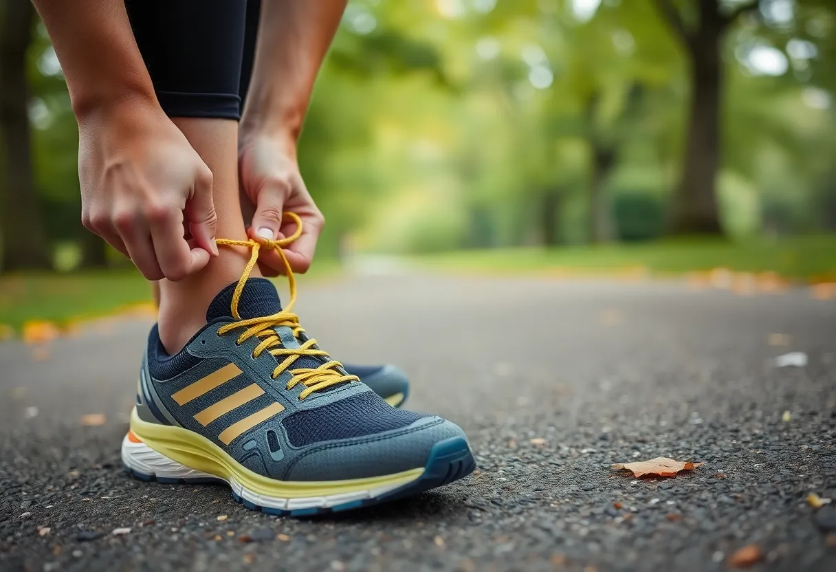 Principiantes corriendo en un parque, disfrutando del ejercicio al aire libre.