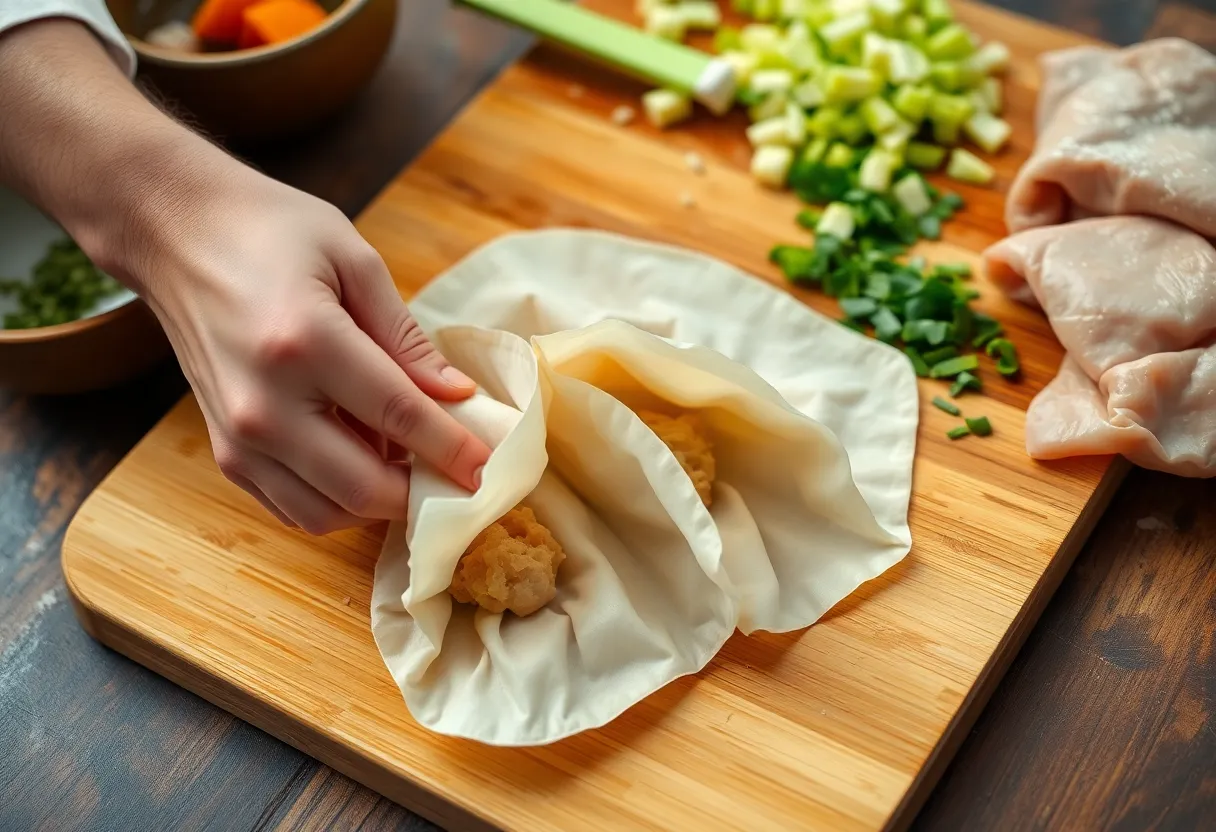 Receta de dumplings