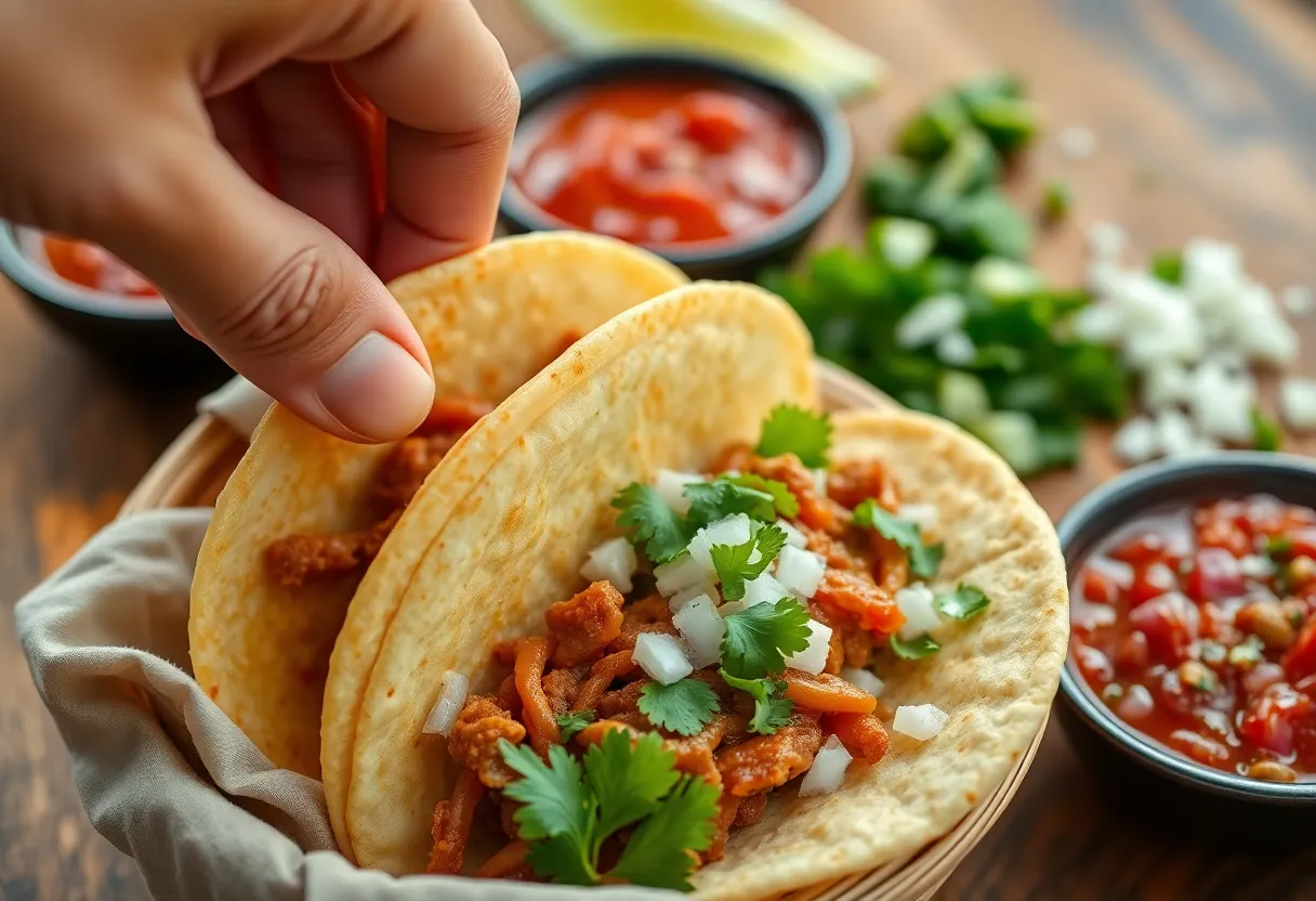 Receta tacos