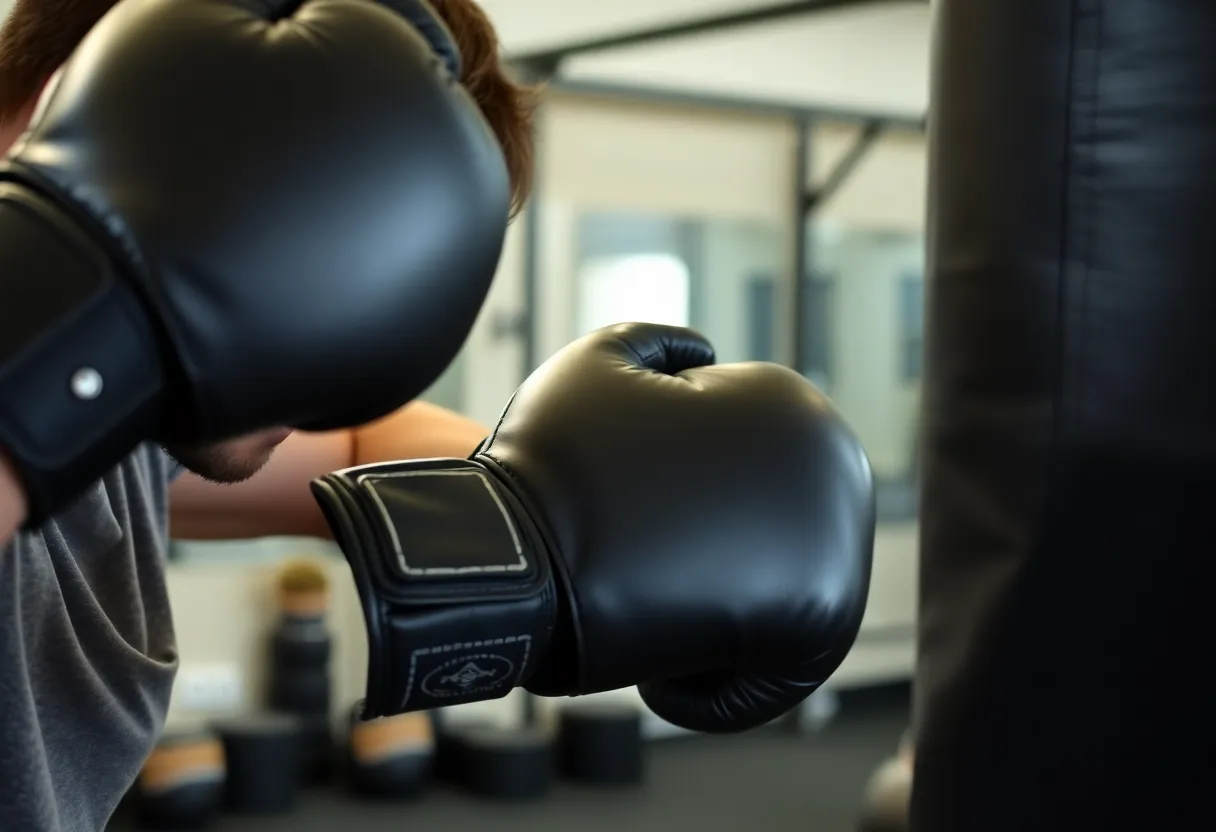 Saco de Boxeo para Entrenamiento en el gimnasio