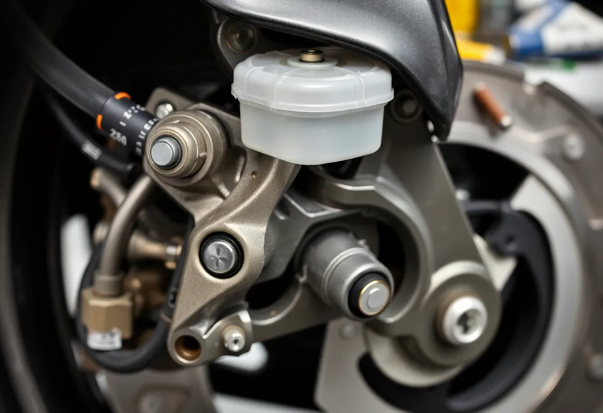 Tipos de líquido de frenos: herramientas y piezas de repuesto