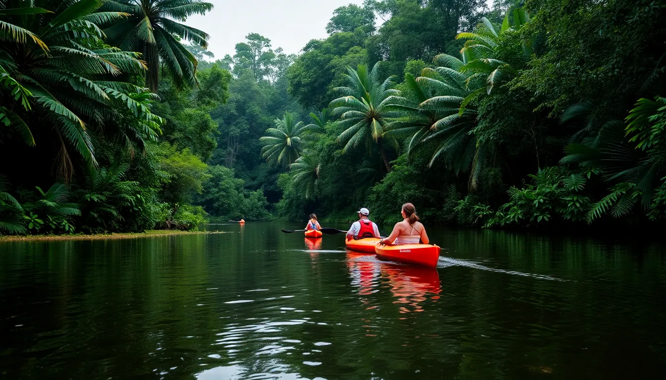 Turismo aventura ríos Amazonía