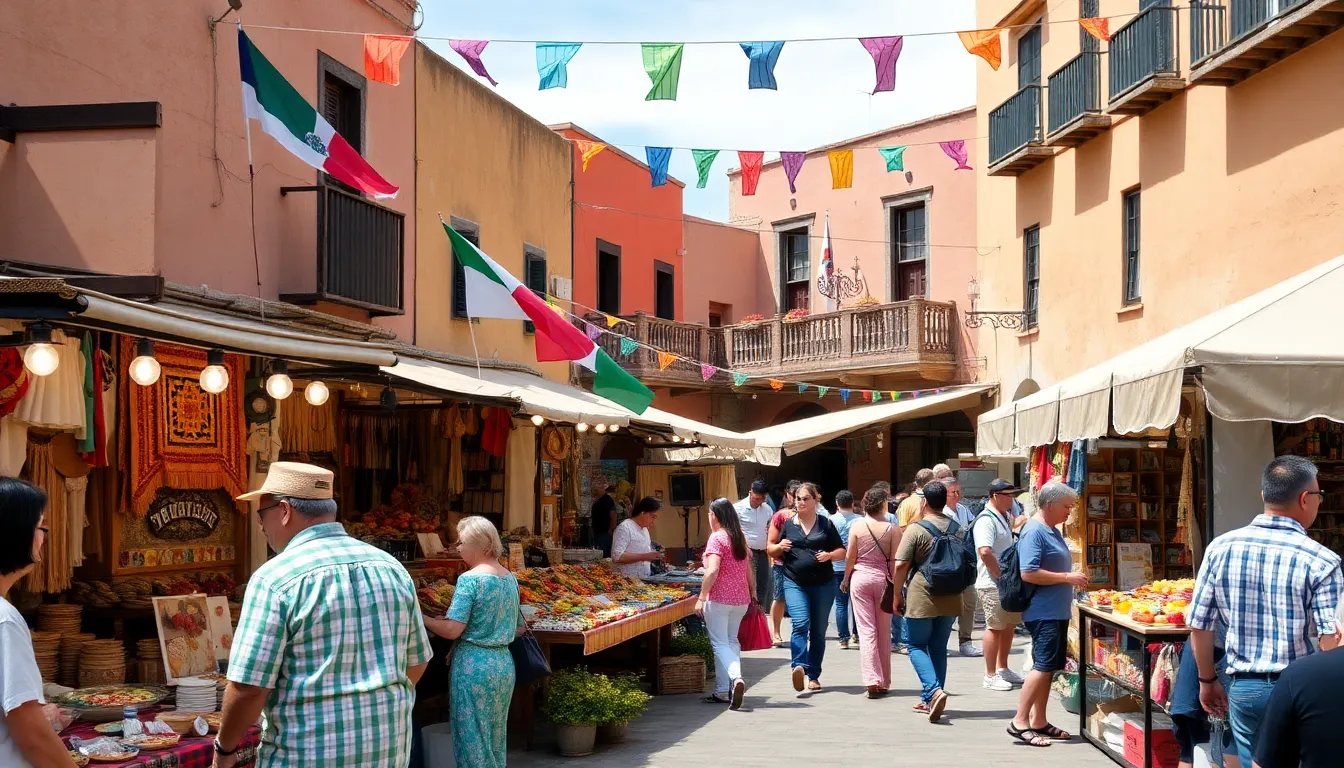 Viaje en México: Mercado local Viaje en México: Mercado local