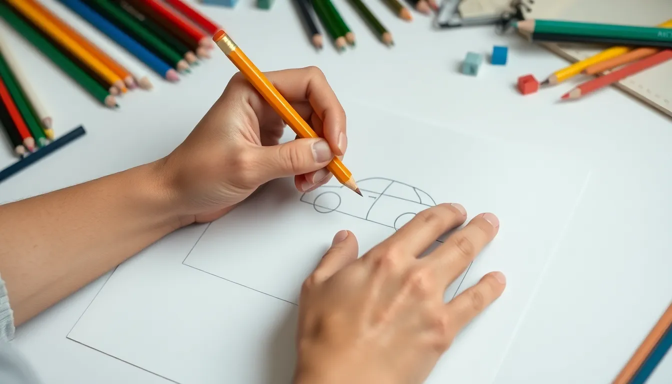 aprender a dibujar autos