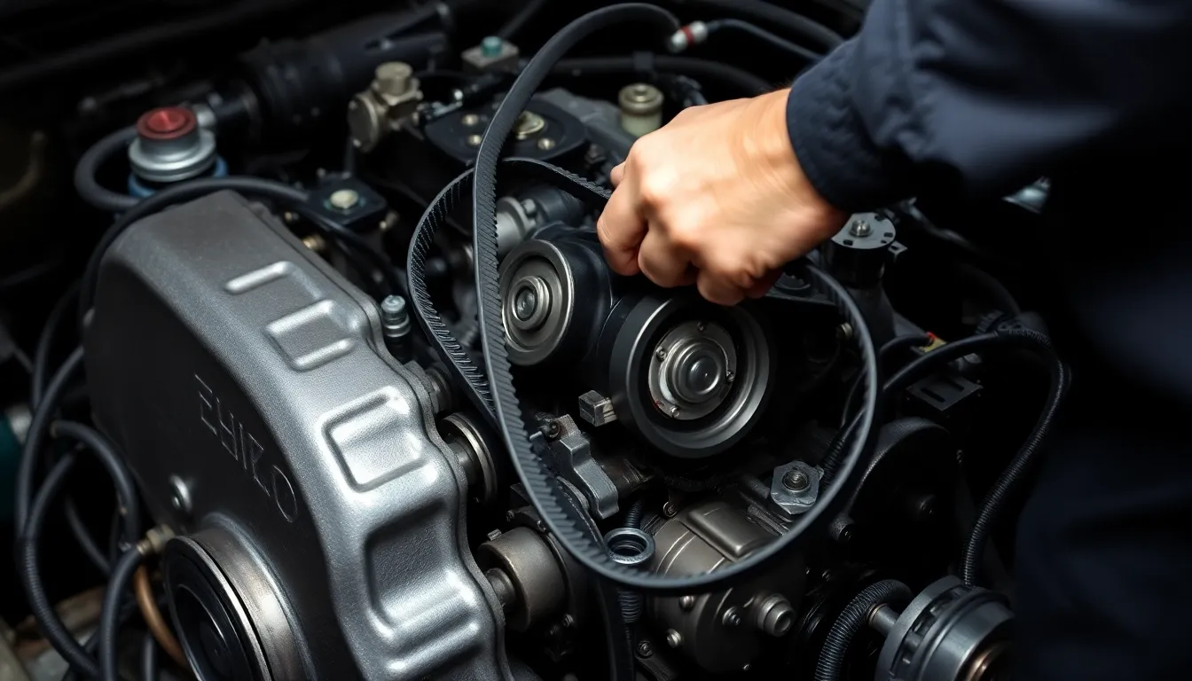 cambiar correa distribución