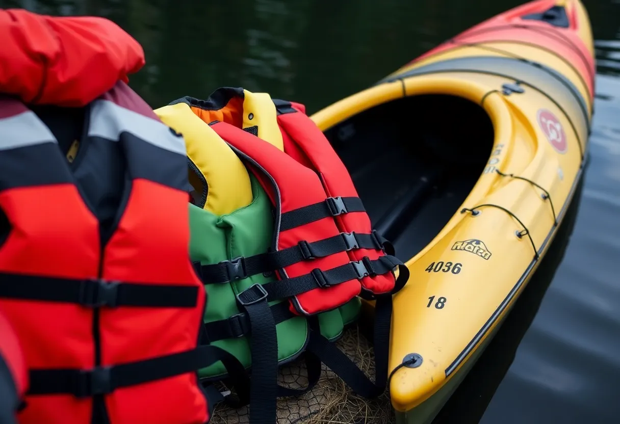 chaleco salvavidas para kayak