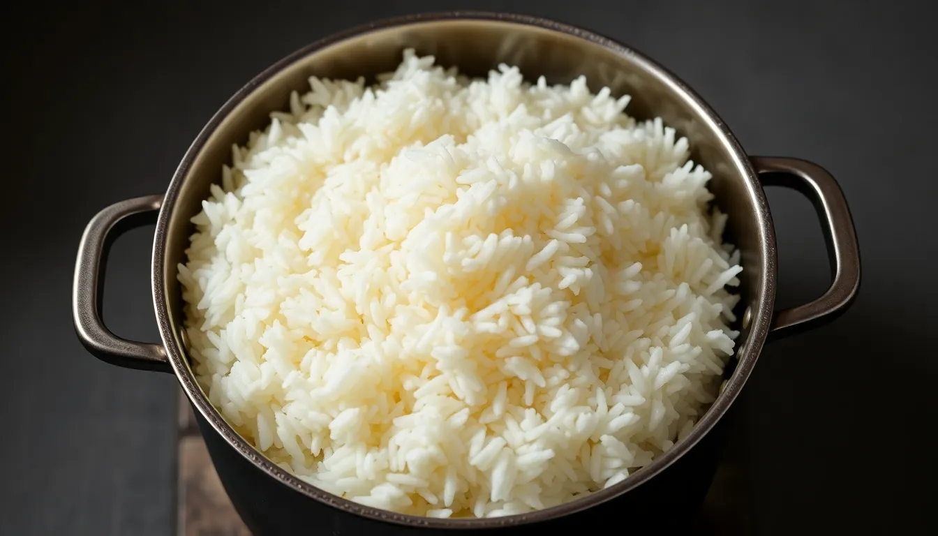 como hacer arroz blanco