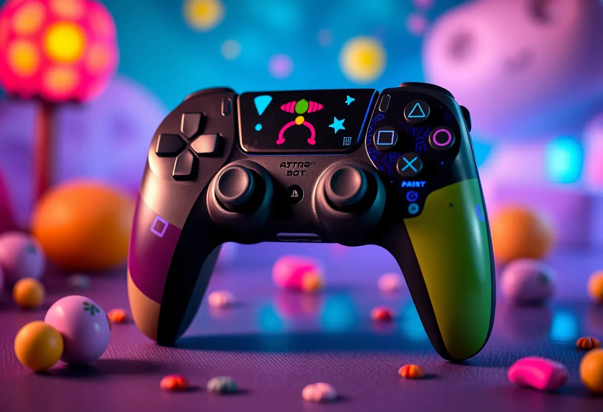 controlador DualSense Astro Bot