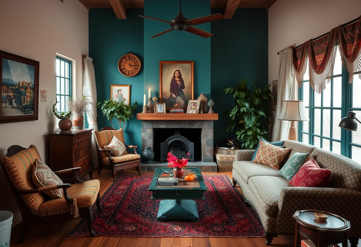decoración estilo bohemio