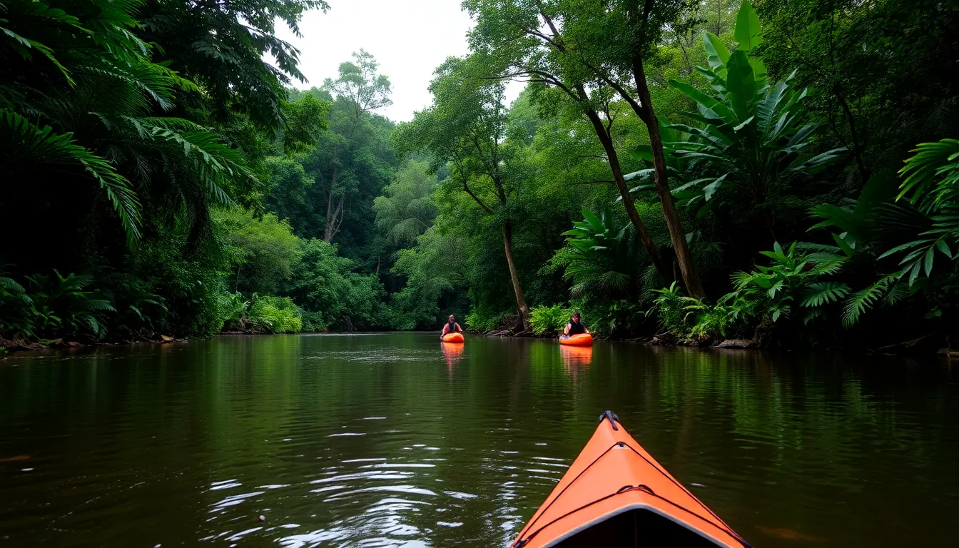 ecoturismo en Arroyo Guacamaya