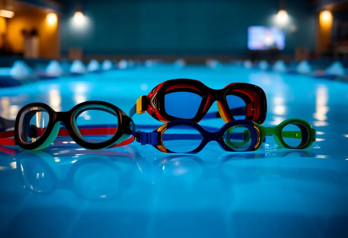 gafas de natación por visibilidad