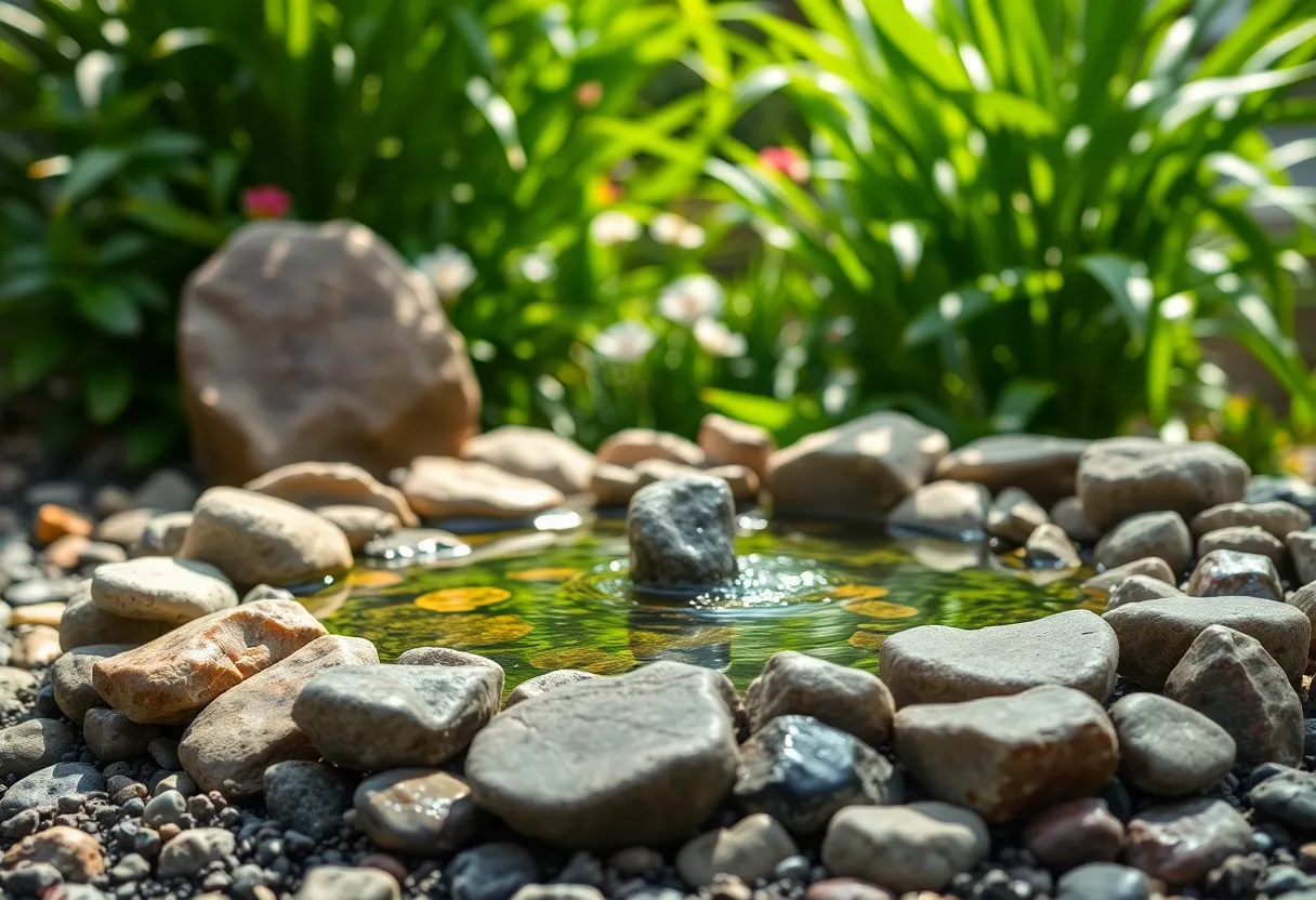 ideas para jardines con piedras