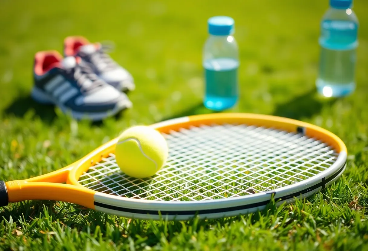 Mantenimiento de Raquetas de Tenis raqueta de tenis