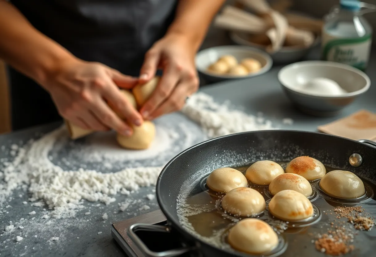 receta de buñuelos - decoraciones de buñuelos caseros