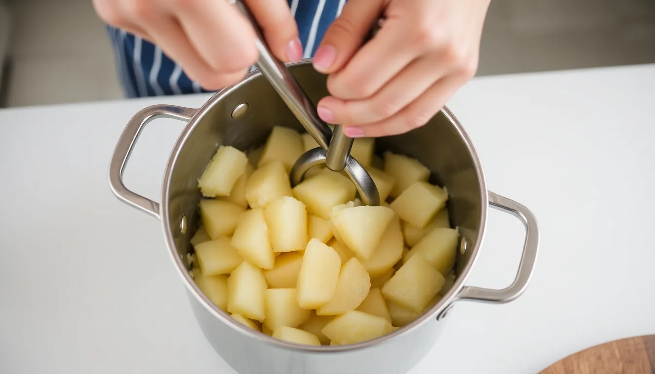 receta de puré de papa