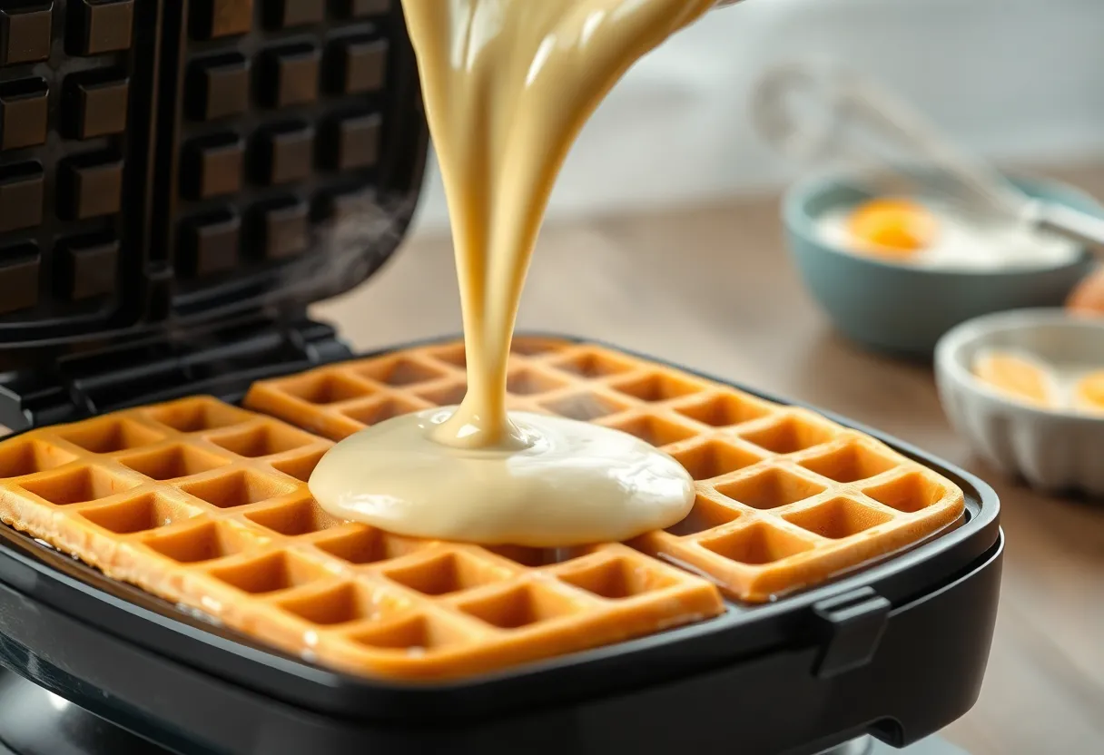 receta de waffles