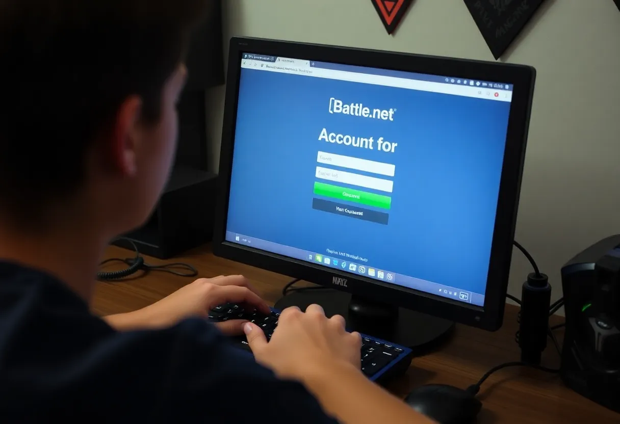 registrarse en Battle.net