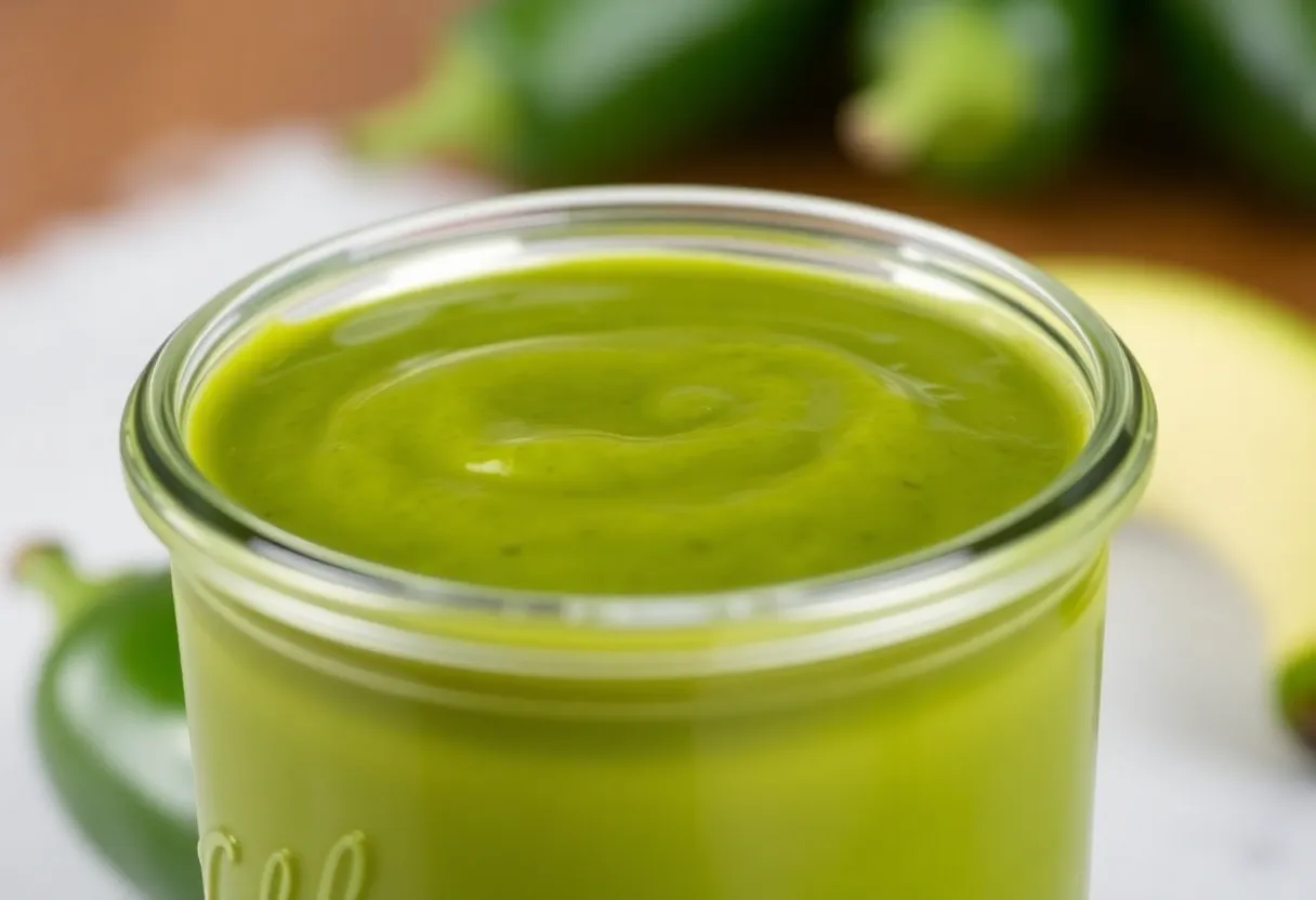 Salsa verde casera