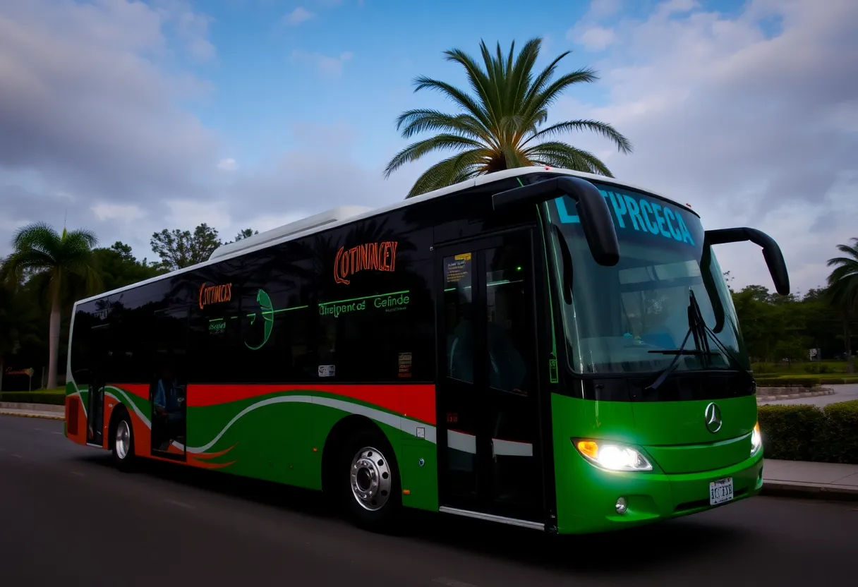 turi(bus) Culiacán en el centro histórico de Culiacán